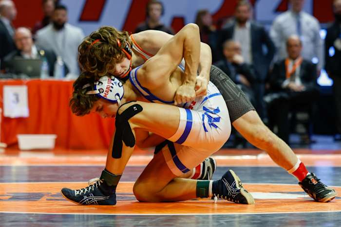 Illinois state wrestling championships February 18 2023 Nate Latsch 15412